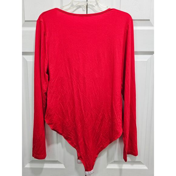 MANGOPOP Bodysuit- Red- Size XXL - Picture 2 of 2